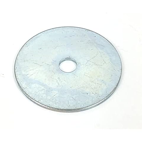 Munitech, M6 Washers, Penny Repair Washers, From M6 x 40mm, Large Flat Repair Washer, Zinc Plated Plain Round Washers for Screws and bolts (Pack of 12) (M6 x 40mm) Cover