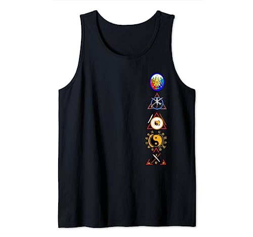 Kali Escrima Arnis Jkd Blade Logos Tank Top