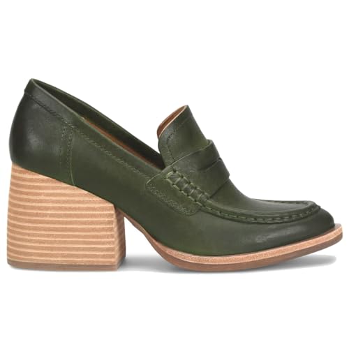 Image of MOOMMO Women Chunky Platform Loafers Pumps Round Closed Toe Slip On Penny Loafers Suede Block High Heels Oxford Shoes Formal Classic Thick Heel Dress Loafer Office Ladies Vintage Comfort 4-11 M US