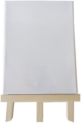 Art Board Canvas and Easel Set, 20 cm x 30 cm Size