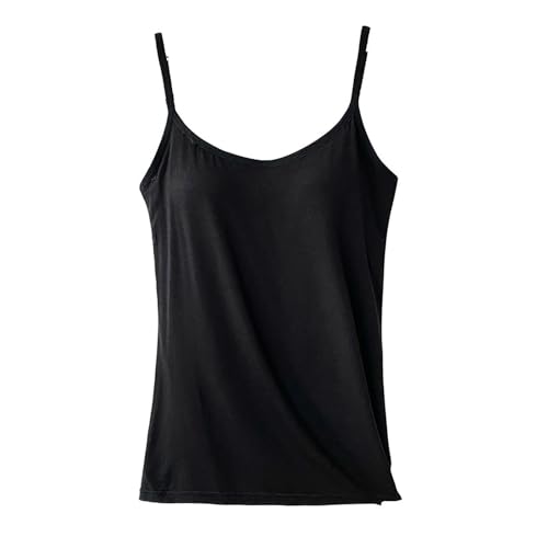 Chemise de yoga avec soutien-gorge intégré et bretelles réglables anti-irritations