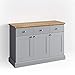 Produktbild Vicco Sideboard Cambridge Kommode Schrank Eiche Landhaus Anrichte Highboard