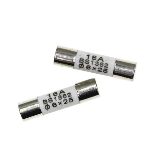 Fusible céramique 15A 250V RO57 BS1362, tube de protection électrique 6x25mm