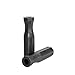 lasenersm 4 Pieces Foosball Handle Grips Table Football Handle Grip Table Soccer Part Replacement Handle Foosball Handle Grip Foosball Accessories for 5/8 Inch Foosball Rods, Black