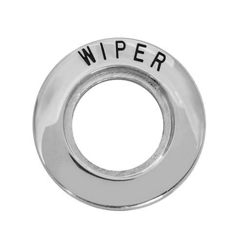 Chrome Metal Windshield Wiper Dash Switch Bezel Trim for 1964-1966 Ford Mustang