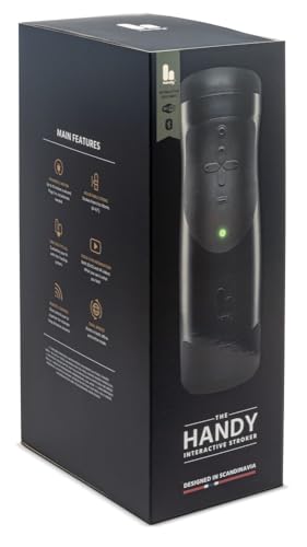 The Handy The Handy Interactive Stroker Masturbateur Noir 23 cm