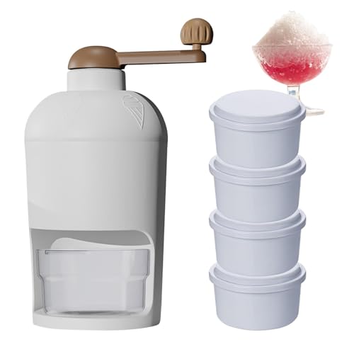 Shaved Ice Maker │ Manovella portatile per Shaver Machine | Maker, macchina per coni di neve,...