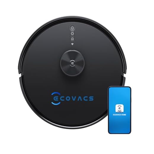 ECOVACS Robô Aspirador -3 Em 1 Aspirador De Pó Robô, Robot Vacuum Com Planeamento Inteligente De Rota, Carregamento AutomáTico, App Inteligente/Controle De Voz, SucçãO De 5000 Pa