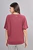 DOMIN8 Women's T-Shirt, Burgundy red, XS #3