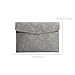 Money Bag, Fire Proof Bag for Documents, Leather File Bags with Magnetic Lock, A4 Paper Size, Data Business Easy Briefcase Storage Bags, Large Capacity, Horizontal Opening