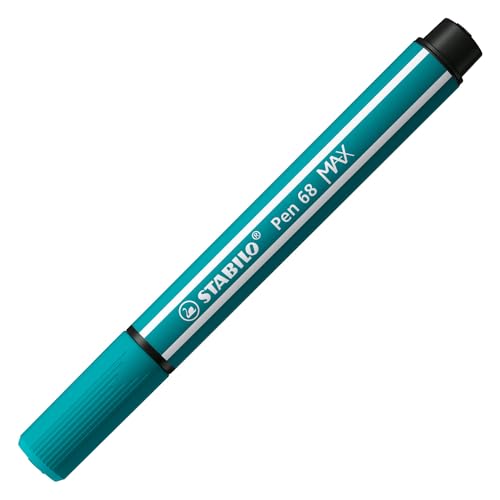 STABILO Pen 68 MAX Filzstift - 1-5 mm - türkisblau