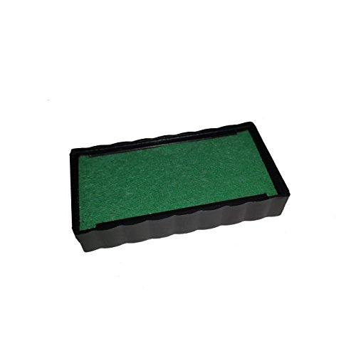 Traxx - Pack of 2 Rubber Stamp Replacement Inkpads for The Traxx 9013 in Green Ink 7/9013
