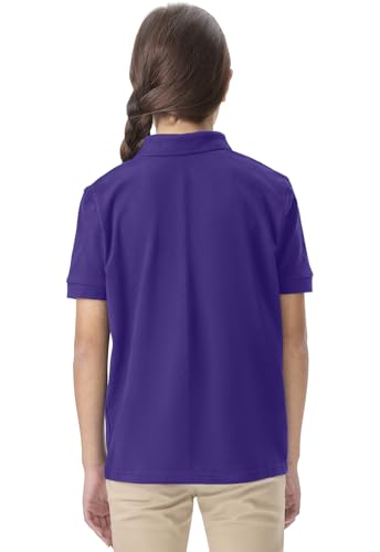 Image of Classroom School Uniforms for Boys and Girls Short Sleeve Pique Polo
