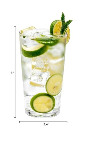 Restaurantware-Sumi-19-Ounce-Beverage-Glasses-Set-of-6-Fine-Blown-Large-Drinking-Glasses-Tempered-Glass-Water-Glasses-Water-Juices-Or-Sodas-For-Restaurants-or-Homes