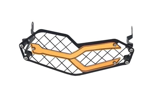 Grille phare F850GS anti-projections : calandre de protection orange 2018-2023