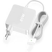 Chargeur Mac Book Pro 85W,T-Tip Portable Adaptateur Alimentation pour Mac Book Pro de 13 et 15 Pouces (2012 mi -2015) modèles A1398, A1502, A1465, A 14 24