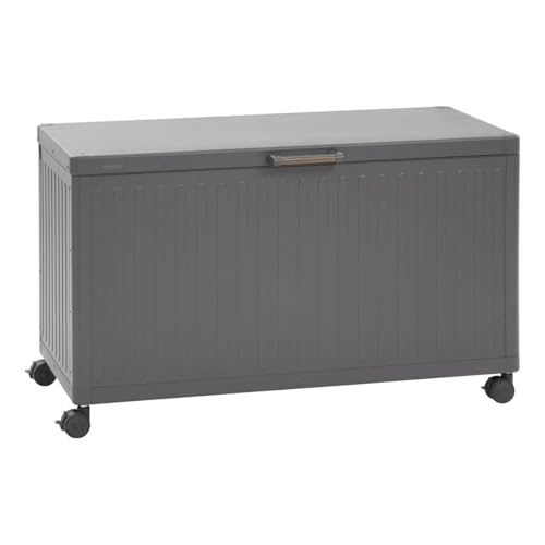 Hespéride - Coffre de rangement edenio graphite s 130 x 60,4 x 78cm en aluminium