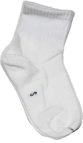 Petitebella White Cotton Ankle Socks 3-11y2