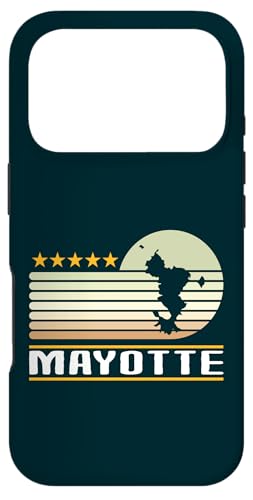 Carte de Mayotte 976 - Idee cadeau souvenir mahorais �X�}�z�P�[�X iPhone 17 Pro �p