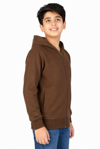 Image of ADBUCKS Rich Cotton Full Sleeves Zipper Jacket with Hoodies for Boys