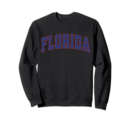 Florida FL Vintage Athletic Sports Orange Style 80s 90s Sweatshirt