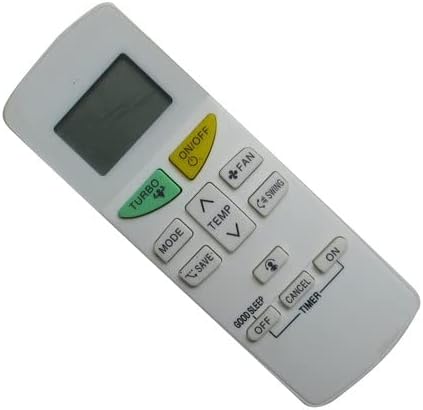 HCDZ Replacement Remote Control For Daikin FTXB20C2V1B FTXB25C2V1B FTXB35C2V1B FTKS09SL116 FTKS09SL216 FTKS12SL116 FTKS12SL216 FTKS18SL216 FTKS24SL216 Inverter Wall Mounted Type Air Conditioner