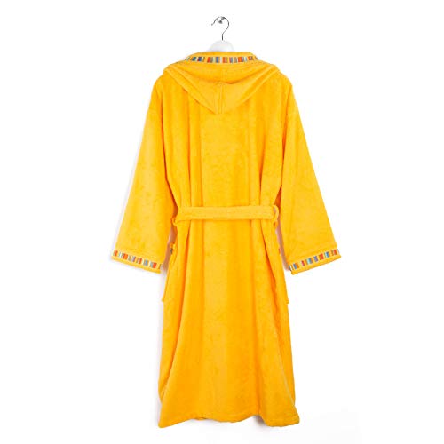 Caleffi Accappatoio in Cotone Giallo Yupi junior