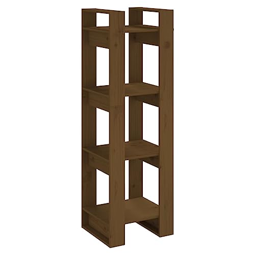 Mueble separador de ambientes de madera maciza para salones pequeños 4