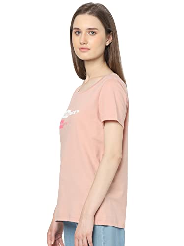 Image of VERO MODA Women's Cotton Regular Fit T-Shirt