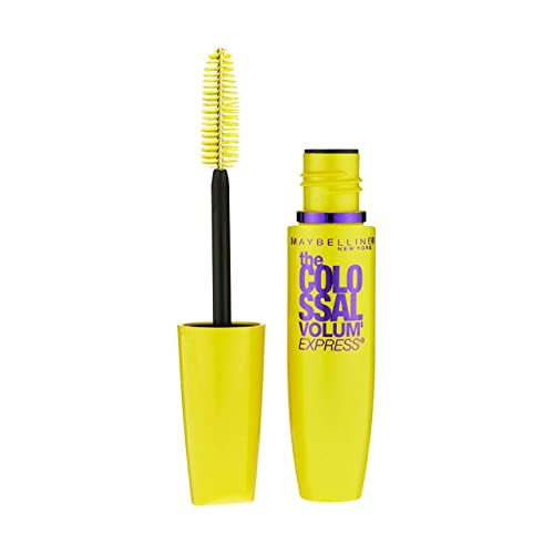 Maybelline New York Maybelline Volum' Express Colossal Waterproof Mascara Makeup, Volumizing, Glam Black, 1 Count