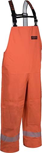 Grundéns Men's Harvestor Pro Bib, Orange - X-Large