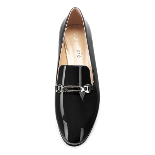 Image of Women's Loafers, Slip On Round Toe Comfortable Flats for Women Dressy and Work, Womens Business Casual Shoes