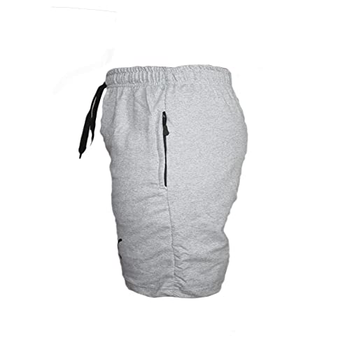Image of Peerless Mens Shorts Combo Pack of 3 /Cotton /Both Side Pocket with Zip /Inner Elastic /Printing & Colours May Vary /Black, Light Grey, Navy Blue