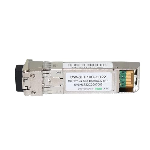 Transceptor DWDM SFP+ 10G con alcance de 40km e interfaz DOM para conexiones estables 2