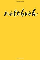 Yellow Notebook : Simple Journal, Notebook, Diary (100 Pages, Graph Paper, 6 X 9, Grid, Approx. A5) 1675521360 Book Cover