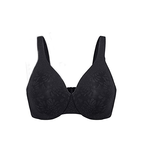 Soutien-gorge minimiseur noir 100G avec armatures et couverture complète