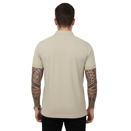 Image of SIDE UP Polo T Shirt for Man with Pocket, Polo T Shirts for Men, Summer Shirt with Collar, Half Sleeve, Cotton Blend, Light Weight, Comfotable Fit (Pack of 1) M to 3XL