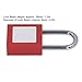 Safety Lock Out Kit Lockout Tagout Locks with Keys, 5 Sets Plated Nylon 38mm Padlocks - Durable, Writable Labels, Industrial Use
