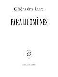  Paralipomènes (2e édition)