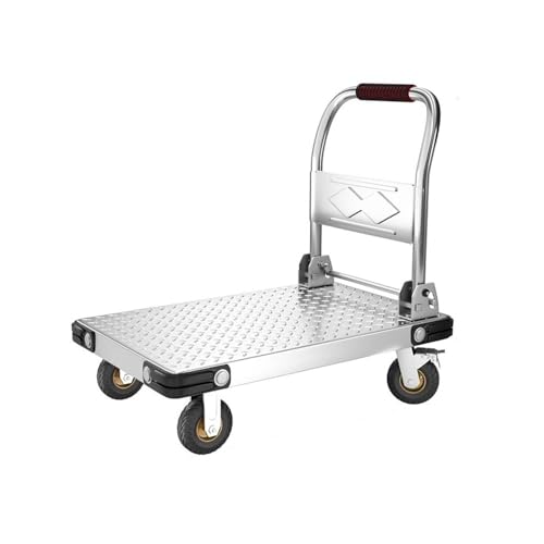 Carretilla plegable de acero industrial grande miniatura 1