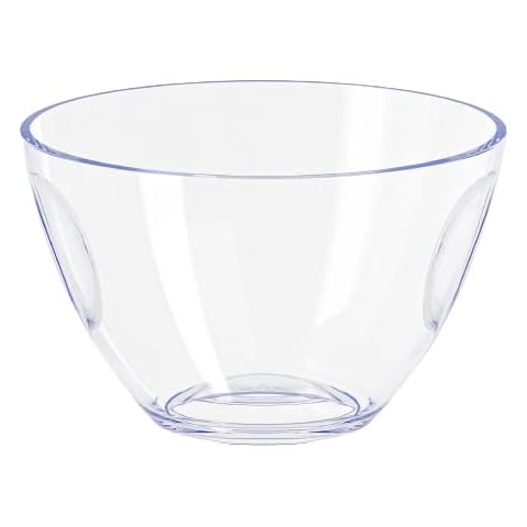Ice Buckets for Parties - Ice Bucket - 5 Liter Clear Acrylic Champagne Bucket with Easy-to-Carry Handles - Indoor and Outdoor Parties Cover