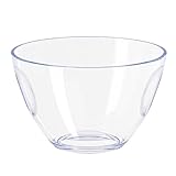 Ice Buckets for Parties - Ice Bucket - 5 Liter Clear Acrylic Champagne Bucket with Easy-to-Carry Handles - Indoor and Outdoor Parties -  DeVine Accessories