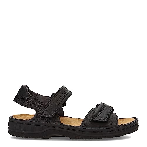 NAOT Men's Lappland Soft Black Lthr Sandal 8 M US2