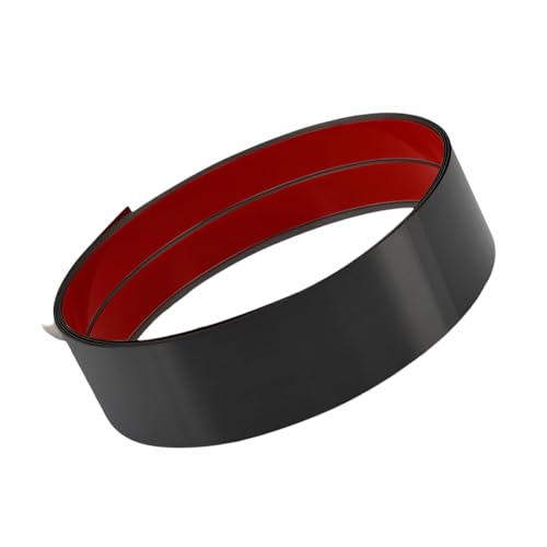 Cenroelon Stainless Steel Kick Plate Baseboard Molding Trim for Wall, Door Kitchen Cupboard Black