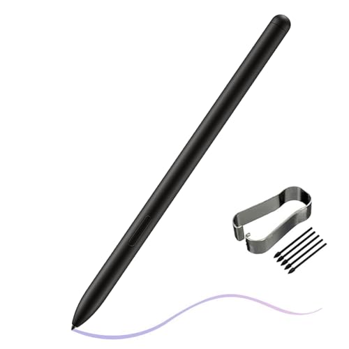 Galaxy Tab S10 FE S Pen de repuesto para Samsung Galaxy Tab S10 FE/ S10 FE+/ S10 FE Plus Stylus compatible con Samsung Galaxy Tab S10 FE/ S10 FE+/ S10 FE Plus con puntas de lápiz gratis, negro