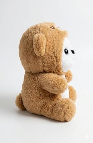 Image of Soft Toys for Kids - Stuffed Animal Plush Soft Toy for Boys & Girls | Brown Bear 30 CM