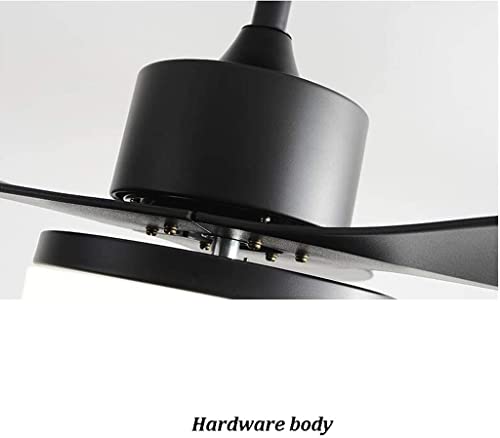 Ventilateur de plafond design 3 pales ABS avec éclairage LED modulable haute performance