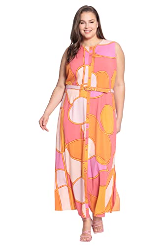 Donna Morgan Women's Plus Size Sleeveless Button Down Maxi Dress, Dark Rose/Gold, 16 #TOP3