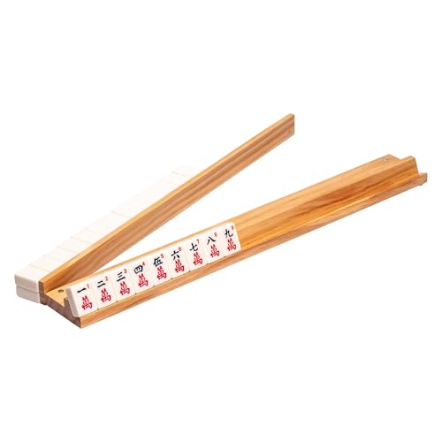 Set de 4 soportes de mahjong con empujadores magnéticos