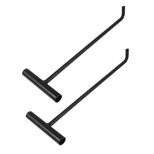 Gancho de alcantarilla de acero inoxidable PRETYZOOM de 2 piezas para fontanería